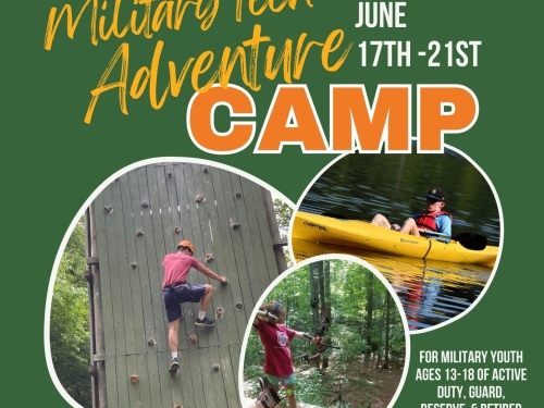 Virginia 4-H Military Teen Adventure Camp